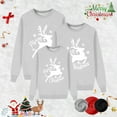 thumbnail image 2 of Fiaer Matching Family Christmas Sweatshirt Xmas Funny Pullovers Long Sleeve Crew Neck Loose Fit Trendy Holiday Tops Dad M, 2 of 4