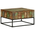 thumbnail image 6 of vidaXL Coffee Table 26.8"x26.8"x16.1" Solid Reclaimed Wood, 6 of 7