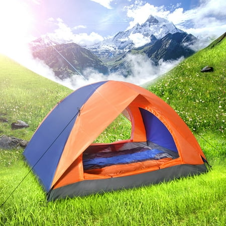 ODOLAND 2 Person Dome Tent Waterproof Lightweight Tent for Camping Traveling Hiking with Carry