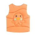 thumbnail image 4 of IROINNID Autumn Winter Baby Boys Girls Warm Cardigan Vest Lightweight Down Cotton Vest, 4 of 6