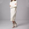 thumbnail image 4 of Women's Winter Maxi Sweater Dress Oversize Long Sleeve Knit Pullover Bell Loose, 4 of 5