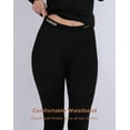 thumbnail image 3 of INNERSY Thermal Underwear for Women Fleece Lined Base Layer Top and Bottom Set, 3 of 8