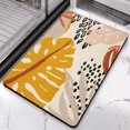 thumbnail image 2 of Non-Slip Long Bathroom Runner Rug with Abstract Fluid Design - Perfect Fit for Bathroom Tub & Shower, 20x32 in!, 2 of 5