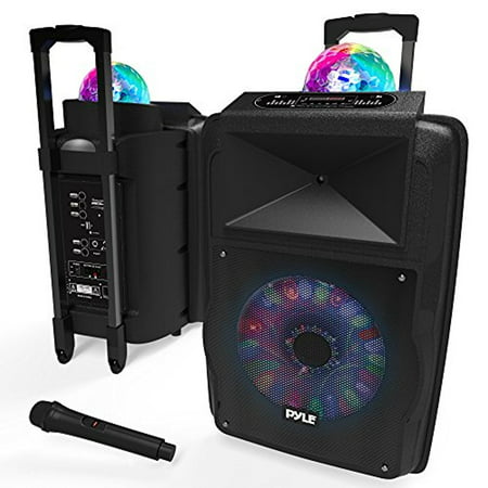 Portable DJ Dance Speaker System - PA Stereo 700 Watts w/12” Subwoofer