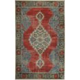 thumbnail image 1 of Mohawk Home Prismatic Mismere Red Traditional Ornamental Oriental Precision Printed Area Rug, 8'x10', Red & Blue, 1 of 1