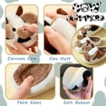 thumbnail image 2 of Drecage Toddler Boys Girls Cute Cow Slippers Kids Non-Slip Fuzzy Bedroom House Shoes, 2 of 7