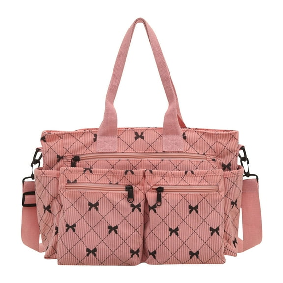 Kyusrd Print Tote Bag Print Women's Tote Bag One Shoulder Crossbody Bag Casual Large Capacity Handbag