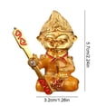 thumbnail image 5 of Ambientador Solar Con Fragancia Aromaterapia para Coche Monkey King (dorado), 5 of 5