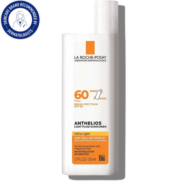 La Roche-Posay Anthelios Ultra Light Fluid Facial Sunscreen SPF 60, 1.7 fl oz