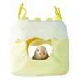 thumbnail image 1 of BeesClover Hanging Summer Bird Bed, Bird Hanging Hammock with Top 4 Hooks, Double Front and Rear Openings, Waterproof Detachable Parakeet House for Budgies Parrot, 1 of 7