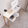 thumbnail image 6 of Boahaus Kettlewell Compact Desk with USB Charging, Drawer, and Shelf, 6 of 6
