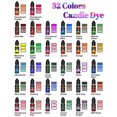 thumbnail image 2 of Tinte para velas FansarRiche, 32 colores, 10 ml, a base de aceite líquido, 2 of 6