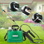 Keyohome Electric Sprayer with 4 Mist Nozzles Electric Sprayer for Lawn,with Shoulder Strap,Portable,1.35 Gallon