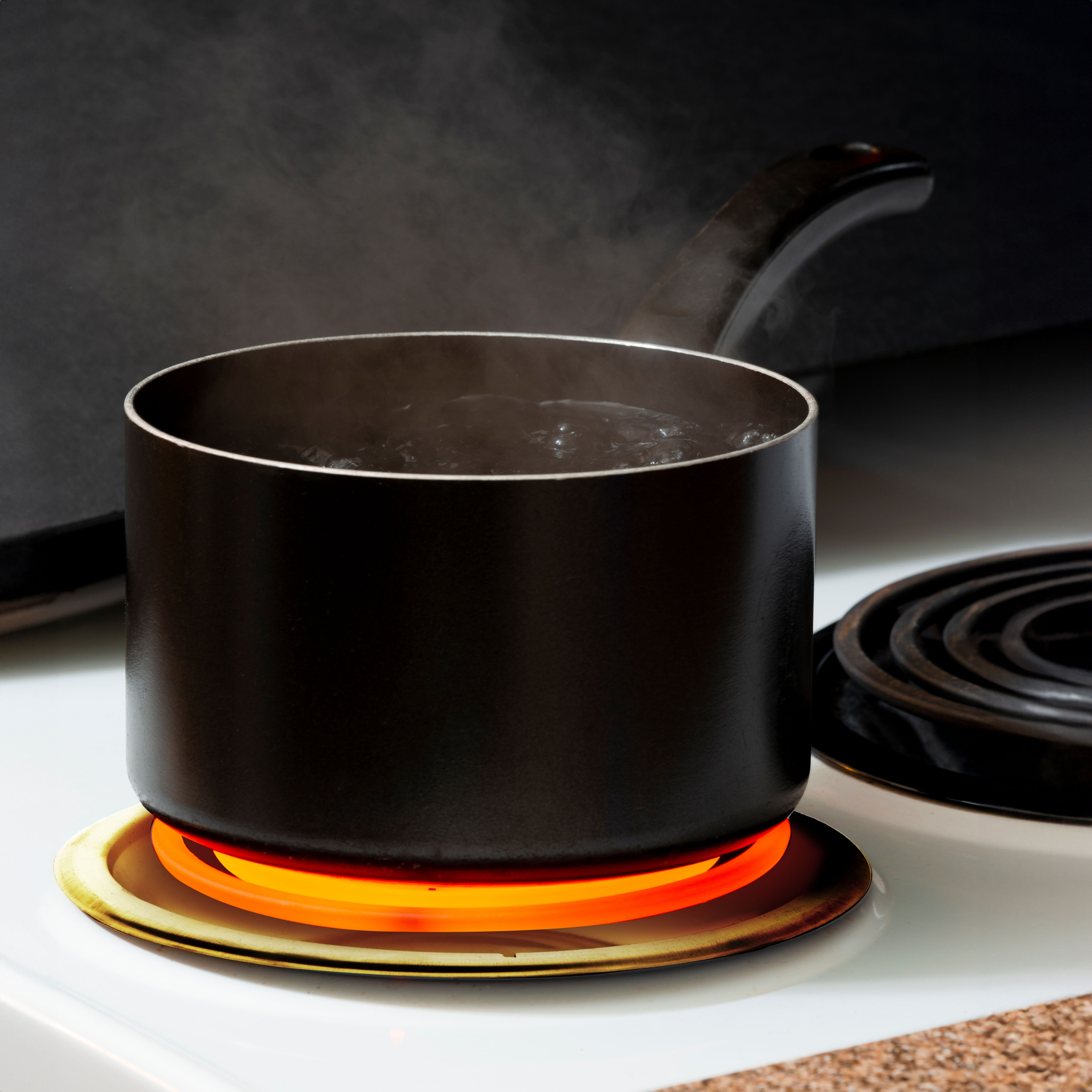 Thyme & Table 4-Piece Gold Stainless Steel Electric Range Drip Pan Set