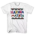 thumbnail image 1 of Playera Camiseta Unisex Frases Hakuna Matata Colores Arcoiris, 1 of 5