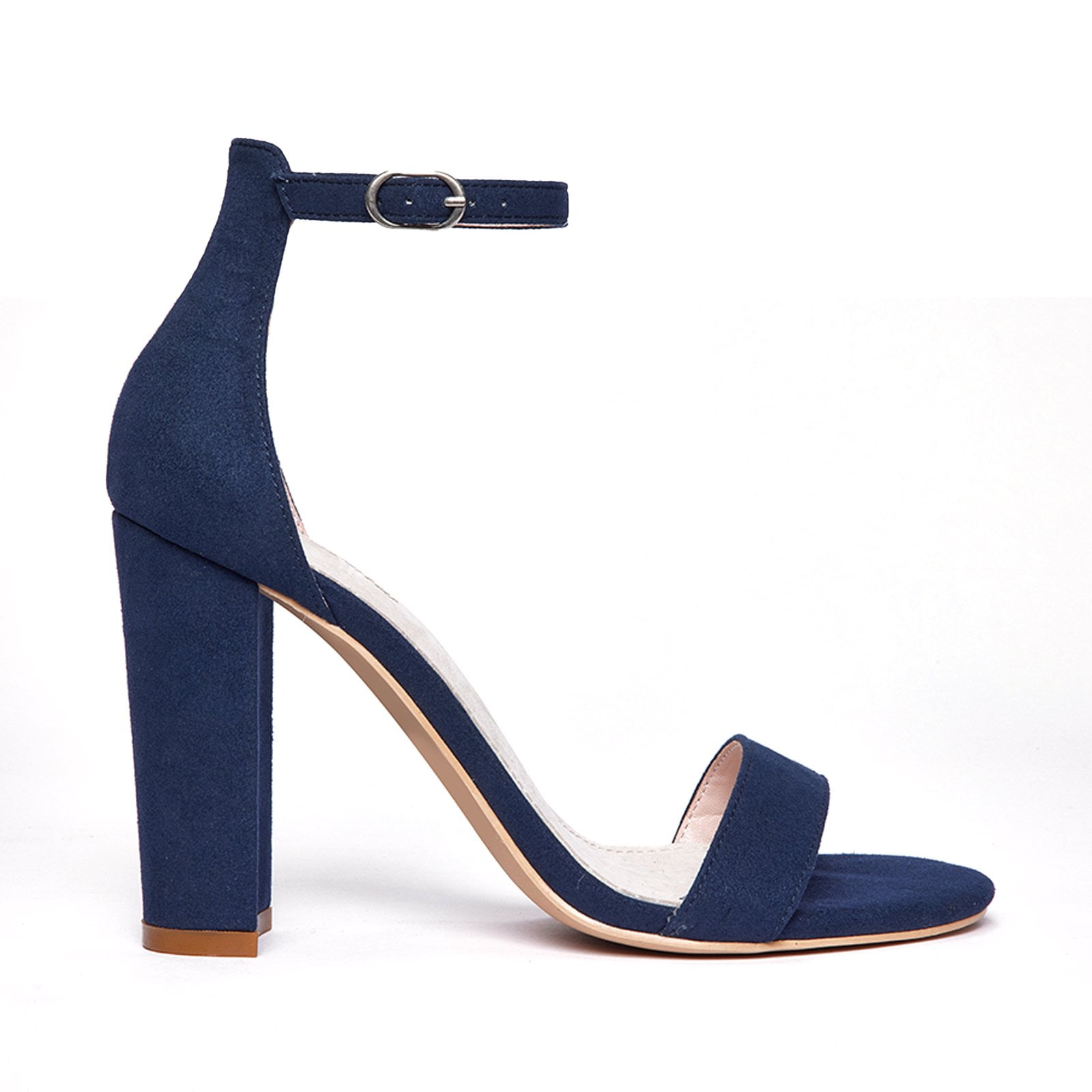 Zhabtuc Women Casual Chunky Heels Sandals Open Toe Ankle Strap