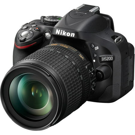Nikon Black D5200 Digital Slr Camera Wit