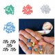 thumbnail image 2 of Mini dados D6 de 5mm, dados acrílicos de 6 caras, cubos de 5 colores, juego de mesa, 2 of 4