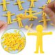 thumbnail image 1 of Juguete antiestrés con personaje amarillo escalable Mini juguete amarillo estirable (paquete mixto con varios colores), 1 of 5
