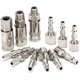 thumbnail image 1 of Paquete de 12 accesorios de manguera de aire BSP macho hembra de liberación rápida para herramientas de compresor de 0,6", 1 of 8