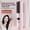 Cold Air Straightening Comb in Cherry Blossom Pink, variant on CNV Professional Ionic Cold Air Styling Brush for Instant Root Lift and Volume, 2-in-1 Smoothing Comb with 360 ° Cool Breeze Lock, LCD Display