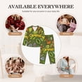 thumbnail image 7 of Easygdp Camping 1 Women's Long-Sleeve Shirt and Full-Length Bottom Pajama Set,Two Piece Loungewear Soft Pajama Top and Pants Pjs Sleepwear-Small, 7 of 7