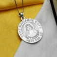 thumbnail image 6 of Picturesongold.Com Saint Marianne Cope Religious Medal Necklace Pendants Adult- 1 in Sterling Silver, 6 of 8