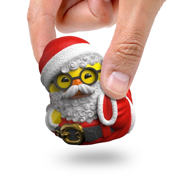 Figura de pato de goma de vinilo coleccionable de Papá Noel de Tubbz Mini Edition - Mercancía oficial de Numskull Juguetes y coleccionables