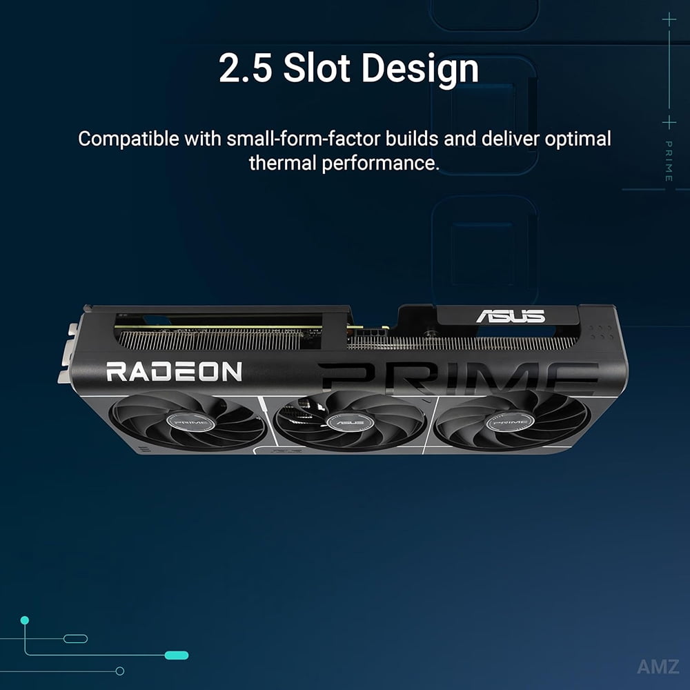 ASUS Prime Radeon RX 9060 XT 16GB OC Edition Graphics Card - PRIME