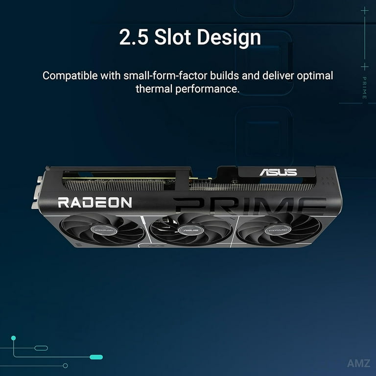 ASUS Prime Radeon RX 9060 XT 16GB OC Edition Graphics Card - PRIME