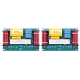 thumbnail image 1 of 2Pcs 120W Speaker Crossover 3 Way Audio Frequency Divider Loudspeaker -338 3 Unit Crossover Filters for Speakers, 1 of 9