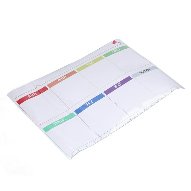 Planning Board,Weekly Dry Erase Board Dry Erase Calendar Weekly Plan Whiteboard Sticker Quality You Can Trust