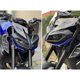 thumbnail image 3 of Parabrisas de la motocicleta deflectores de viento para Yamaha Mt-09 Fz-09 17-19 Afortunado Sencillez, 3 of 4