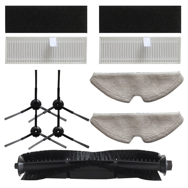 Accessories Set for Neabot N1 N1 Plus Robot Vacuum Accessories Pad Filter Brush