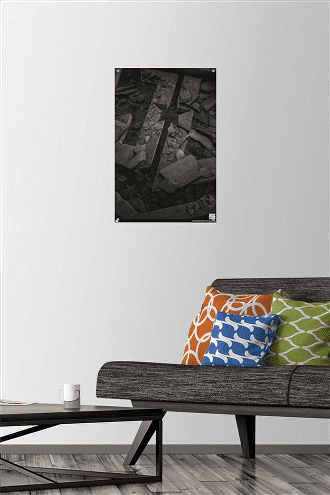 DC Zack Snyder's Justice League - Logo Wall Poster with Pushpins, 14.725" x 22.375"