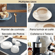 thumbnail image 4 of 2 pzs Tapete Bar,escurridor Platos,tapete Cocina Escurridores Belug, Blanco y negro, 4 of 5