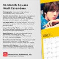 thumbnail image 5 of BTS OFFICIAL | 2023 12x24" (Hanging) 16 Month Wall Calendar | BrownTrout, 5 of 8
