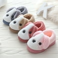 thumbnail image 4 of Generic Shoes for Children Girls Boys Home Slippers Suede Warm Dog House Slippers Toddler Winter Indoor Outdoor Shoes for Classic Non Slip Comfortable Shoe(5-6 Years,B), 4 of 4
