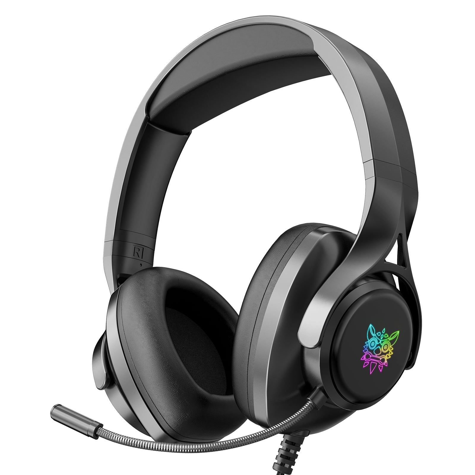 Buy Gaming Headset, ONIKUMA X16 Stereo Bass Surround RGB Noise Cancelling Over Ear Gaming