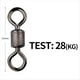 thumbnail image 2 of Conector Giratorio de Pesca, Giratorio de Anillo Sólido para Gancho Kana de Seguridad, Adecuado para Accesorios de Pesca A, 2 of 8