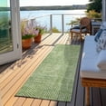 thumbnail image 6 of Addison Rugs Chantille Indoor/Outdoor Transitional Geometric Green Washable Runner Rug, 2'3" x 7'6", 6 of 6