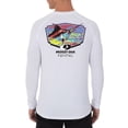 thumbnail image 5 of Mossy Oak Men's Insect Repellent Long Sleeve Performance Fishing Tee with Gaiter, Size M-3XL, 5 of 5