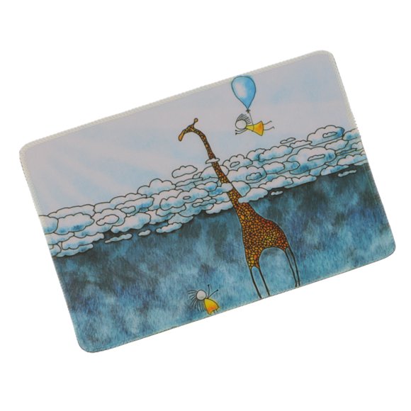 Alfombrilla de Ratón Grande de Jirafa Fondo de Escritorio Decoración Lavable Videojuegos Ordenador PC Yotijar Alfombrilla de ratón