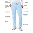 thumbnail image 3 of Adar Addition Scrubs For Women - Skinny Leg Cargo Drawstring Scrub Pants, 3 of 7