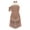 Dusty Pink, variant on Lyrical Dance Dress for Girls Ballet Chiffon Skirted Leotard Halter Neck Rhinestones Ice Skating Dress Orange 6