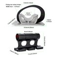 thumbnail image 4 of 2Pcs Bicycles Front Fork Mount Anti-corrosive Cycle Anti-rust Fast Release Heavy Duty Nylon Buckle Aluminium Alloy Rear Wheel Rack Carrier Red, 4 of 8