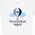 thumbnail image 4 of Inktastic The Adventure Begins Hot Air Balloon Boys Boys Baby Bodysuit, 4 of 5