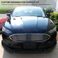 thumbnail image 3 of Spec-D Tuning Glossy Black PP Front Bumper Lip Spoiler Body Kit 3PC Compatible with 2017-2018 Ford Fusion, 3 of 7