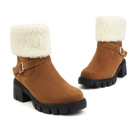

Women s Warm & Comfy Short Boots Winter Thermal Snow Shoes Women s Footwear