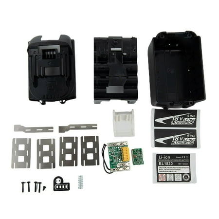 

Goodhd BL1890 Li-ion Battery Case Box PcB Charging Protection Board Shell Makita 18V